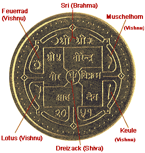Nepalische Münze