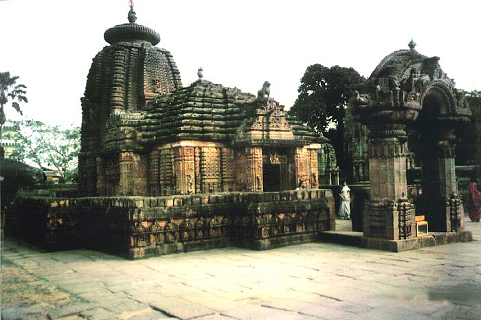 Tempel in Orissa (Ostindien)